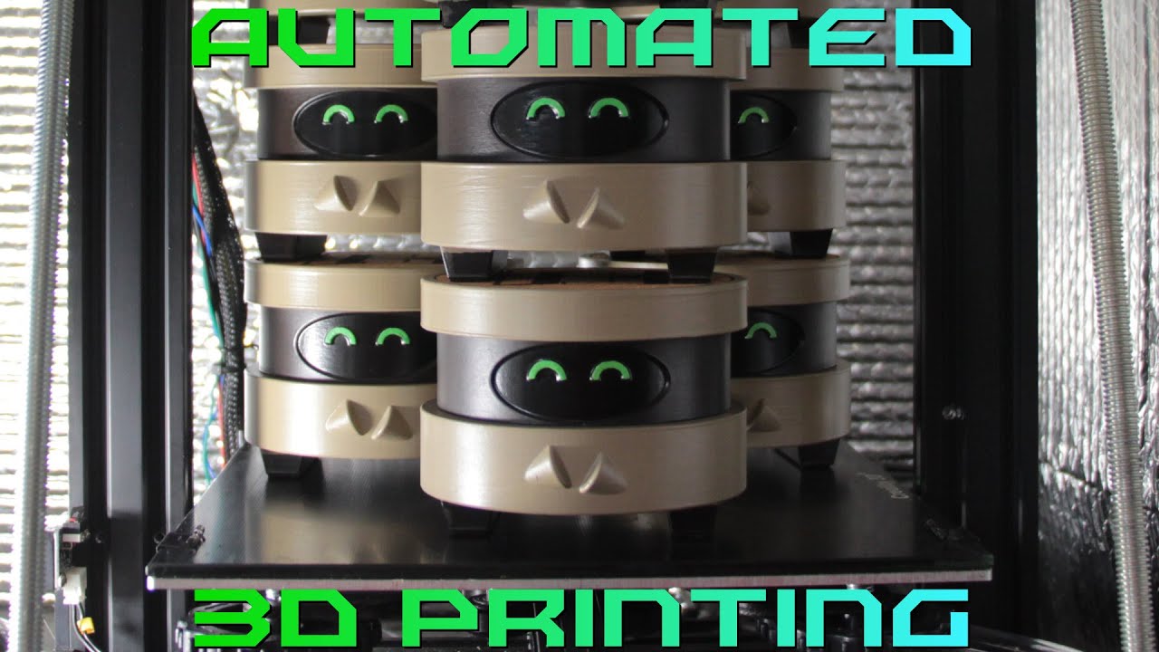Как я заработал деньги, управляя своим автоматизированным 3D-принтером Ender 3 месяцами без остан...