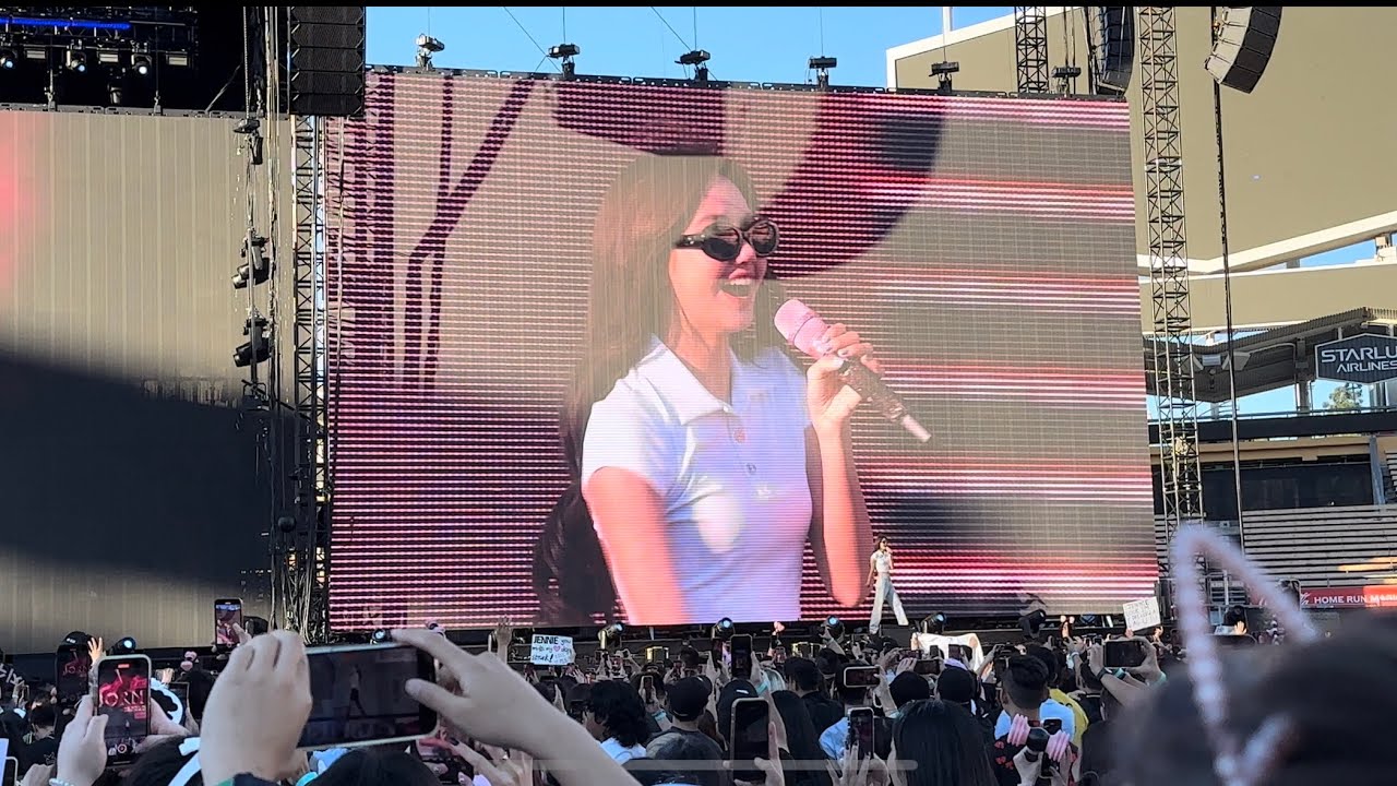 230826 Really Ready For Love VIP Blackpink Born Pink Encore LA Fancam Live Concert Dodger Stadium