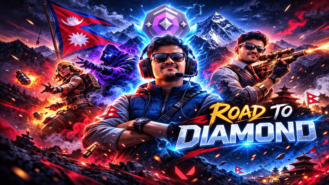 Farming Negative RR and Positive Aura with the stack | Valorant Nepal | Live
