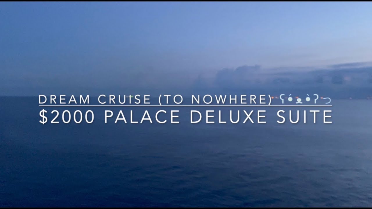 $2000 Dream Cruise Palace Deluxe Suite room tour!