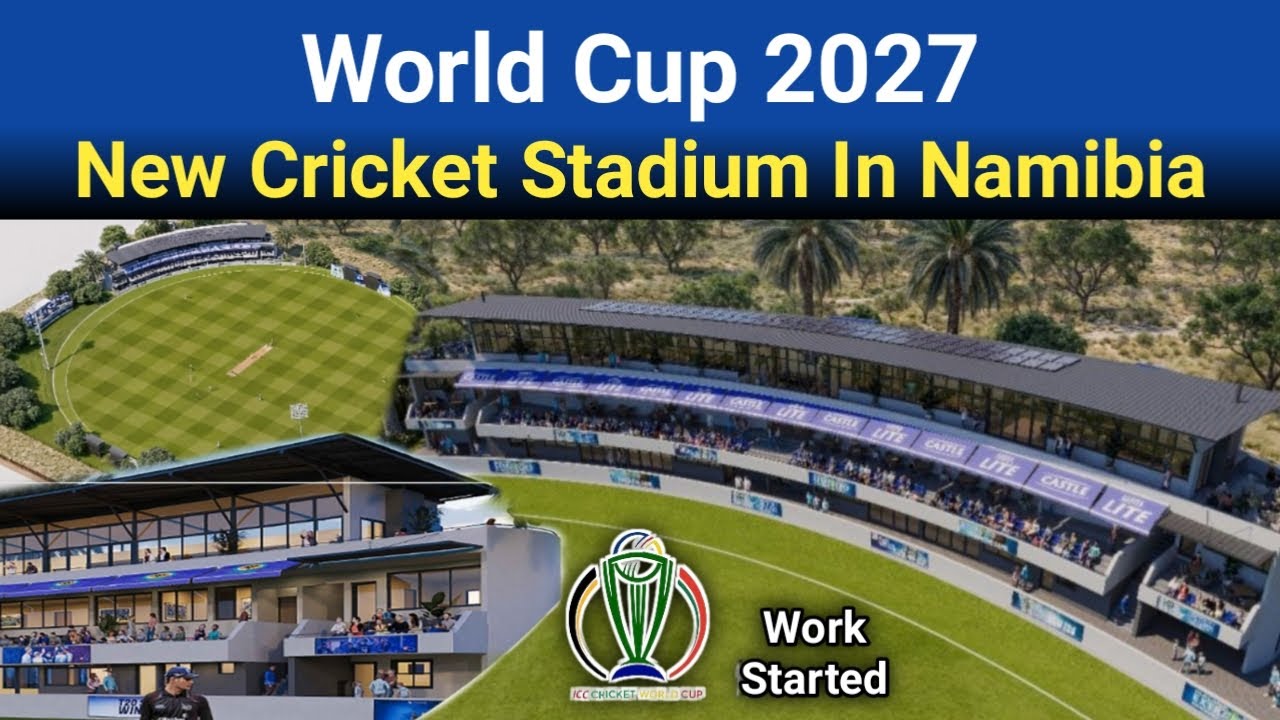 New Upcoming Cricket Stadium In Namibia For World Cup 2027 | Work Already Started & 3D Explanation