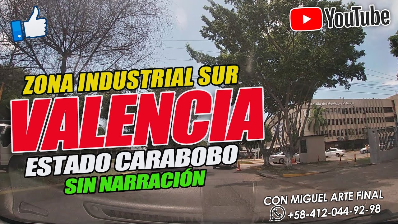 ¿Abandonada? VALENCIA Recorrido Hacia La Zona Industrial Sur (Sin Narración)