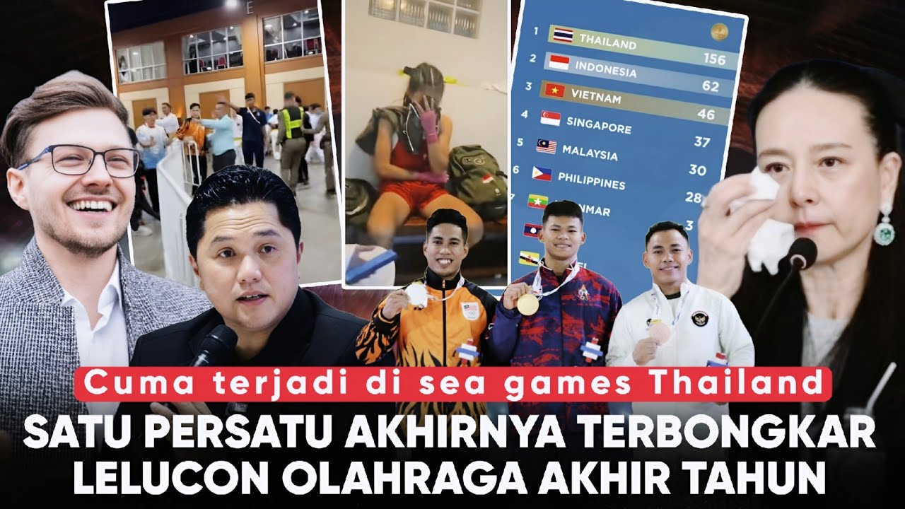 Dunia Tertawakan Thailand, 156 Emas? WHAT A JOKE! ASEAN Bela Indonesia” Kontroversi Sea Games 2025