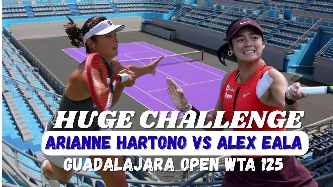 Алекс Ила против Арианны Хартоно на турнире Guadalajara Open #WTATennis