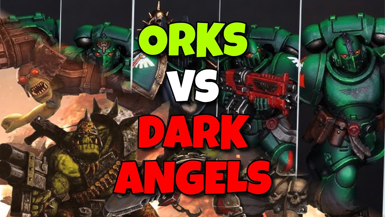 Orks vs Dark Angels - DoW Unification Mod  Massive RTS Battle