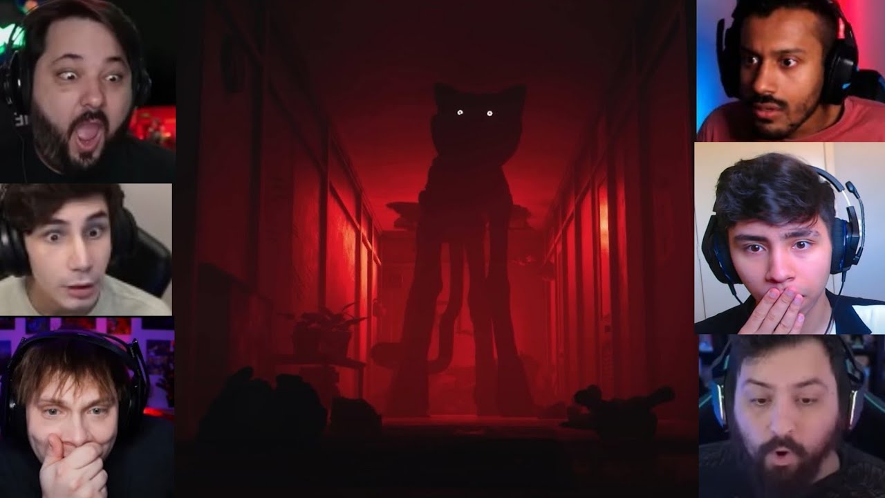 YOUTUBERS REAGINDO AO TRAILER DE GAMEPLAY DE POPPY PLAYTIME CHAPTER 3