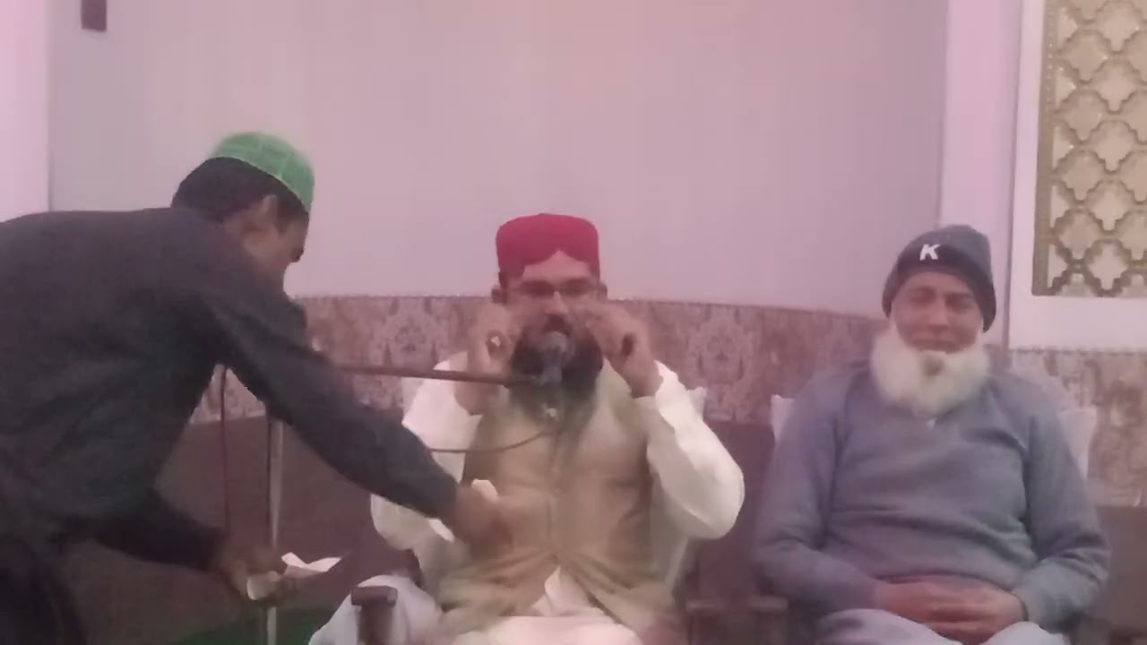 حضرت علامہ مولانا مفتی محمد عمر معینی صاحب موضوع ایصال ثواب چاچڑ شریف 