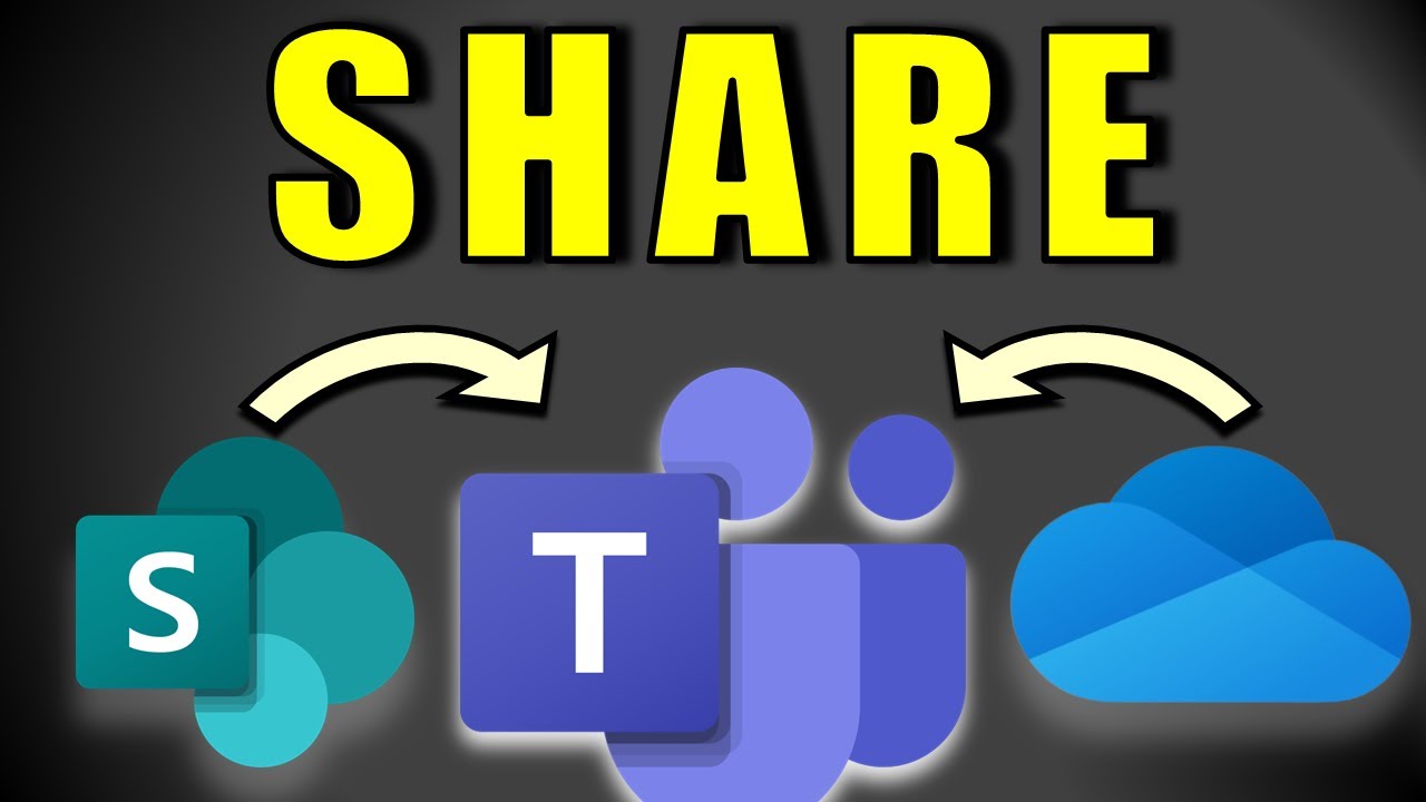 Sharing is Caring: How To Share Files Across Microsoft 365  #remotework