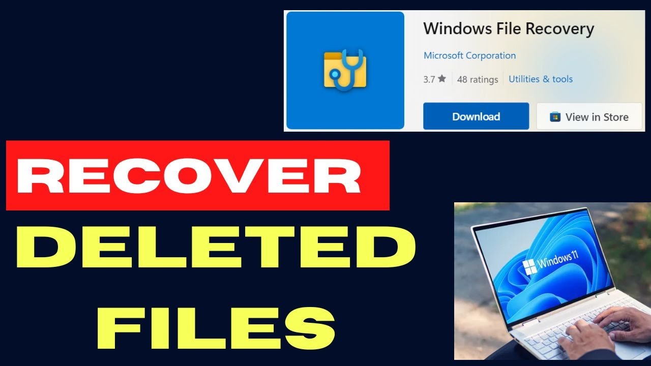 Как восстановить удаленные файлы в Windows 11 с помощью Windows File Recovery