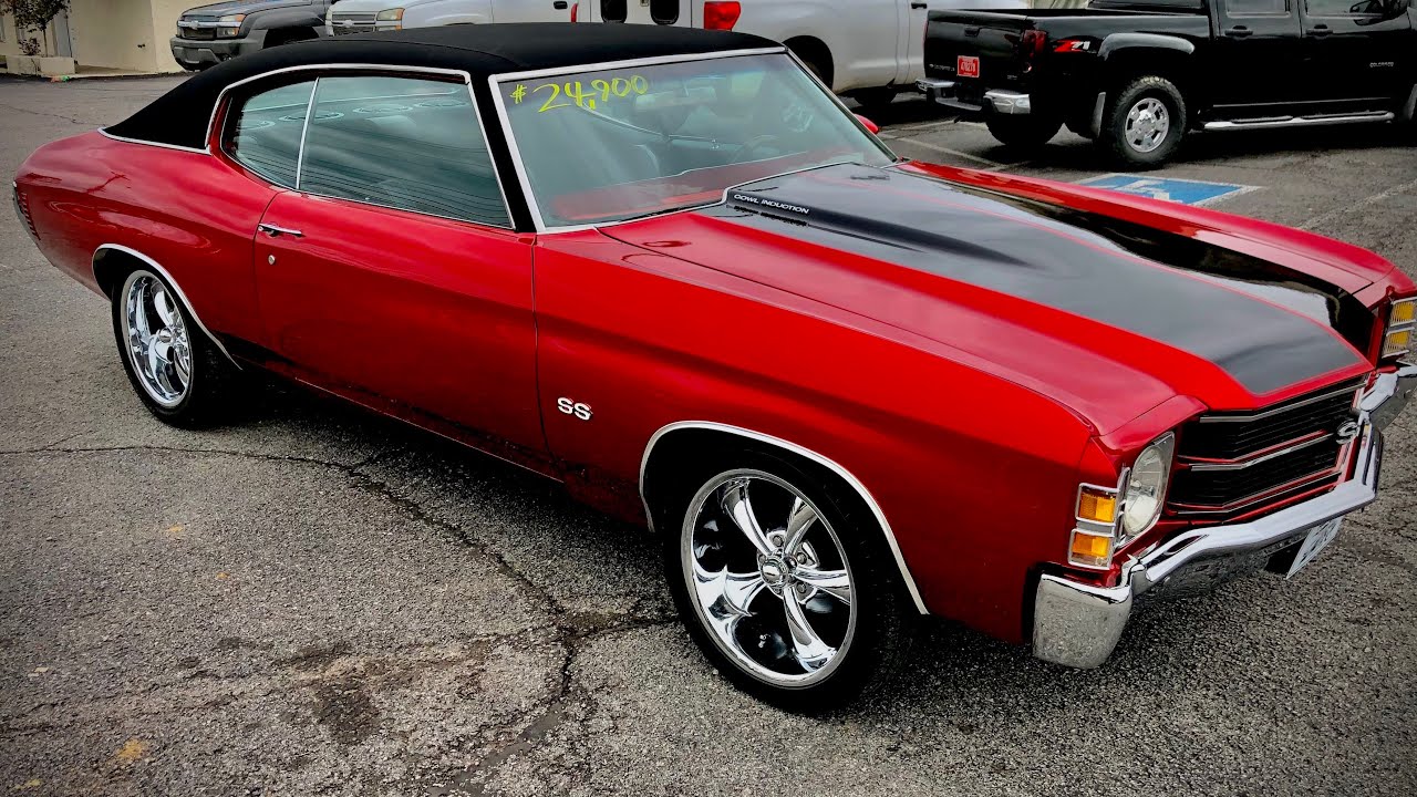 Test Drive 1971 Chevelle Big Block SOLD $24,900 Maple Motors #538