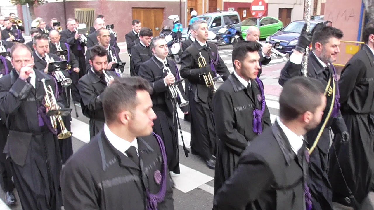 AM..JHS, llegando a incorporarse a la procesión del Encuentro..Los Generales
