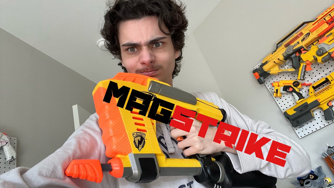Nerf Magstrike слишком веселый