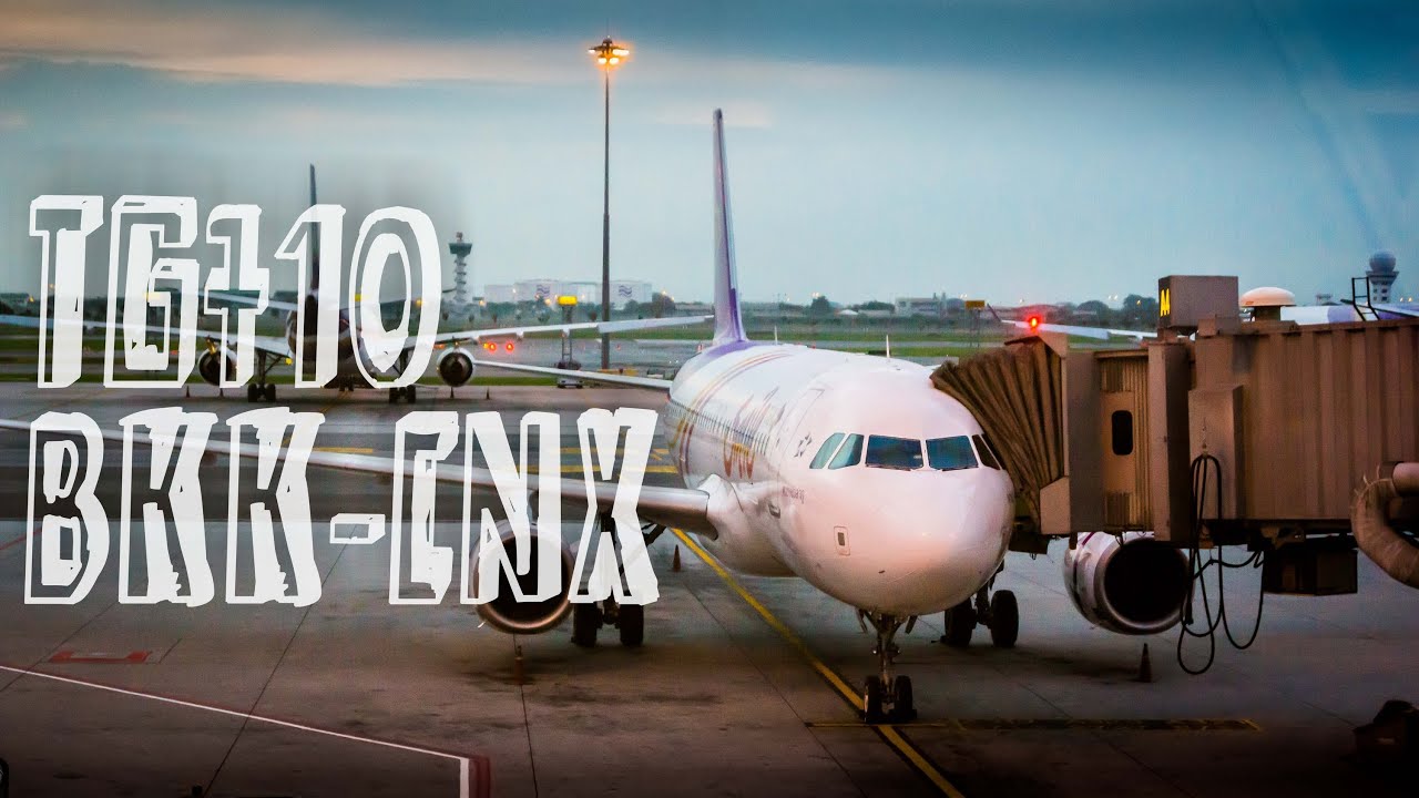 Thai Smile TG710 : Flying from Bangkok to Chiang Mai