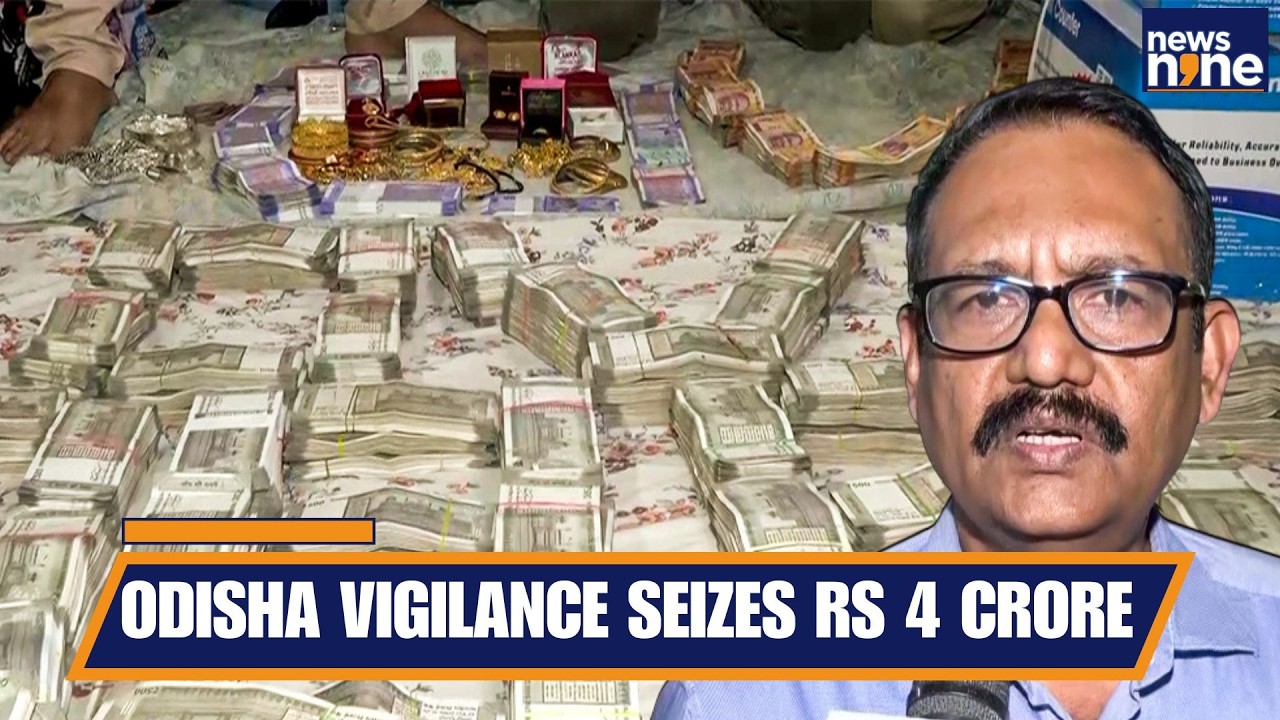 Odisha Vigilance Seizes Rs 4 Crore from Mining Official | Bribery Probe Update