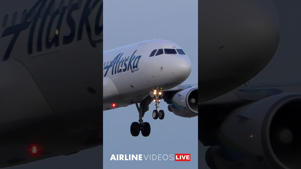 Alaska Airlines Airbus A319!
