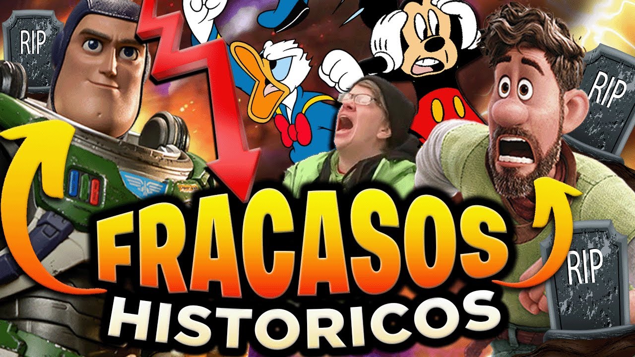 🤣 Disney PERDIÓ MILLONES de dólares con los FRACASOS de Lightyear y Strange World 🤣 FRACASO PROGRE