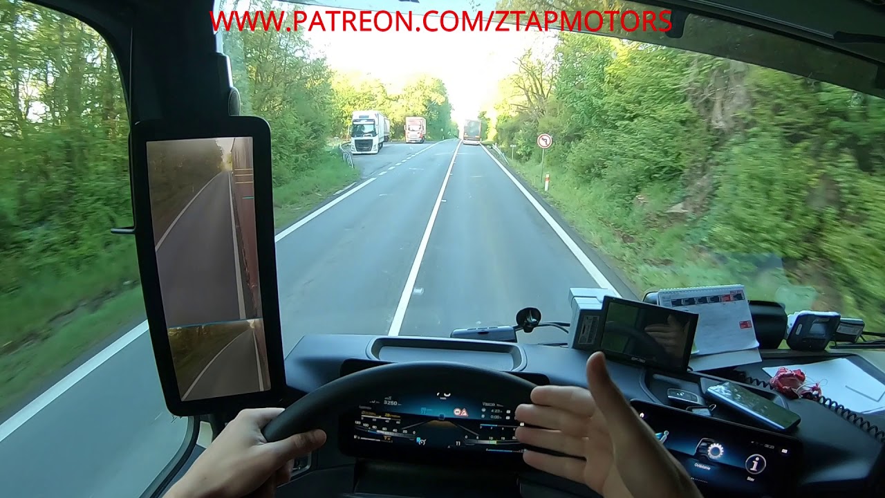 Cesta na vykládku-CZ / New ACTROS MP5 (SK/CZ) /TRUCK VLOG/ #9.05...