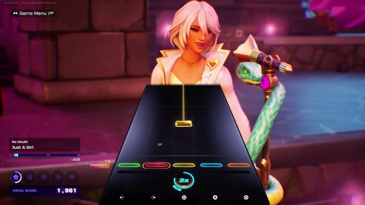 Fortnite Festival: 100% Just A Girl by No Doubt (Vocals) Expert