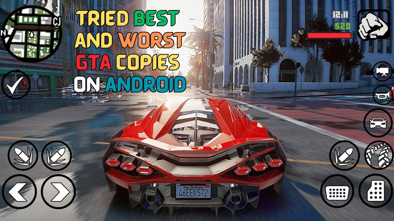 Tried Best And Worst GTA Clones On Android | GTA 5 Clones | Crime Games | 2024 !!