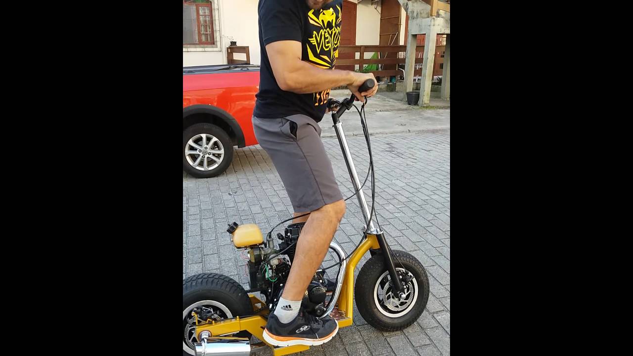 Patinete 125 cc Novo design..
