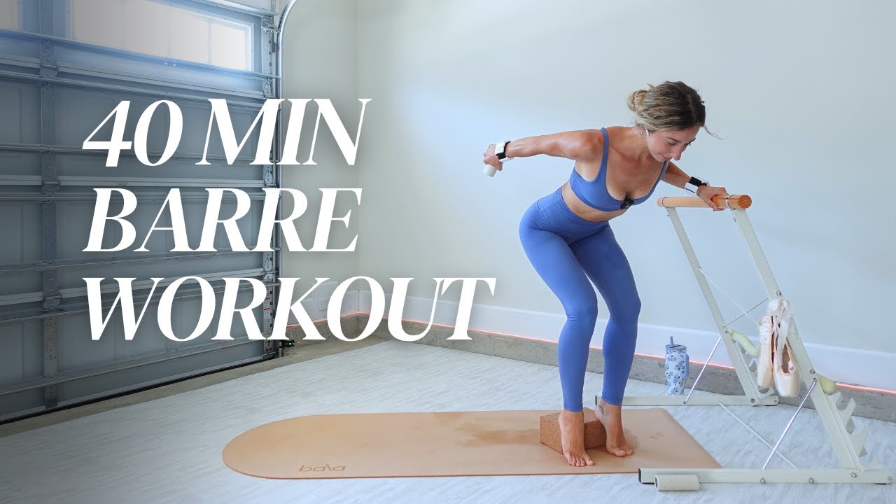 40MIN BARRE Workout | Full Body Sculpt ❤️‍🔥
