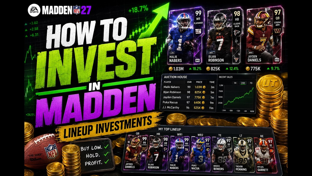 HOW TO INVEST AND MAKE MILLIONS IN MADDEN 27