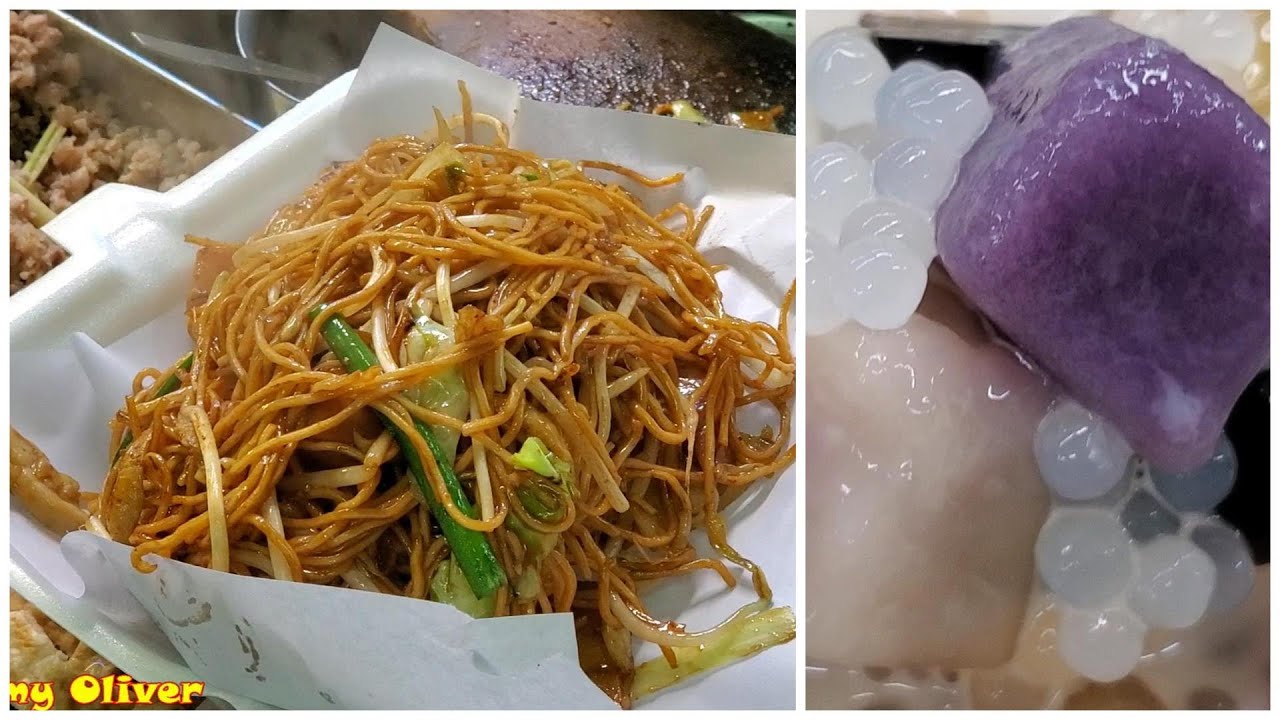 #香港街頭美食 #西灣河#太安樓B- #夠鑊氣猛火炒麵 #烤蒜蓉茄子#手動手抓餅+#明記糖水.#HongkongBestStreetFood #SaiWanHo  #TaiOnBuilding