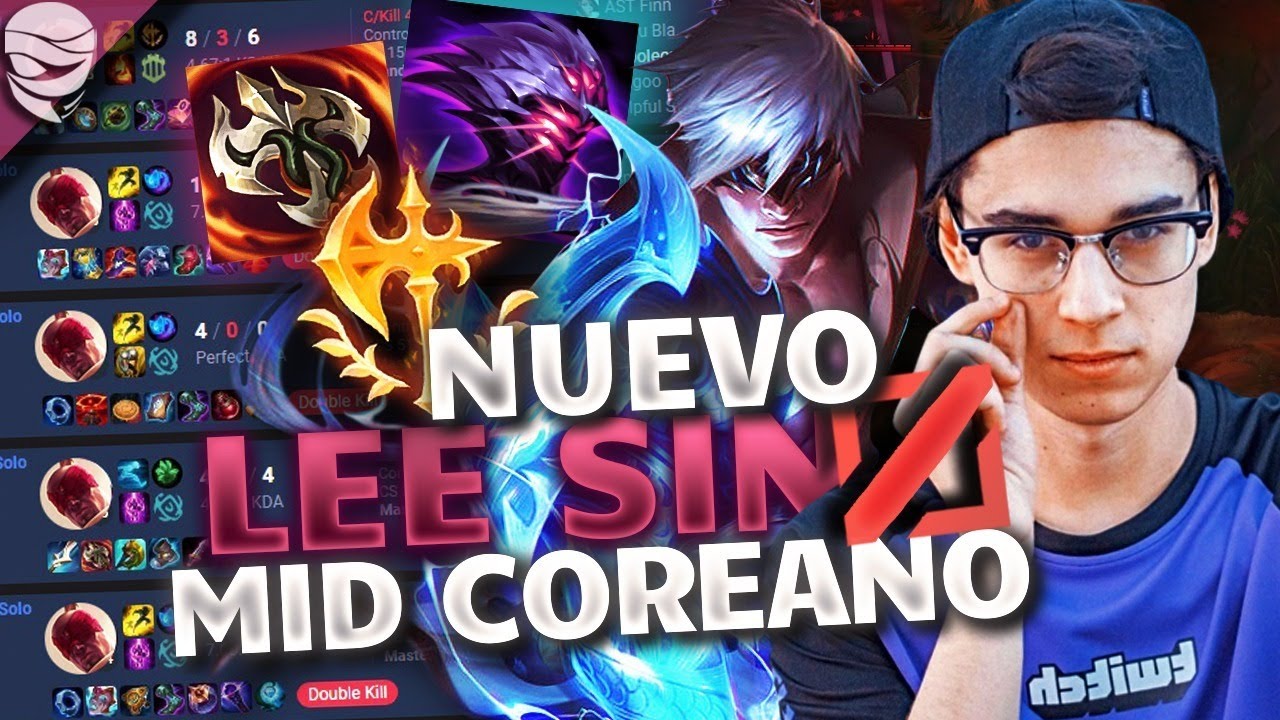 El *NUEVO* LEE SIN MID que ARRASA EN CHALLENGER COREA... ¡¿INCLUSO en LATE GAME?!