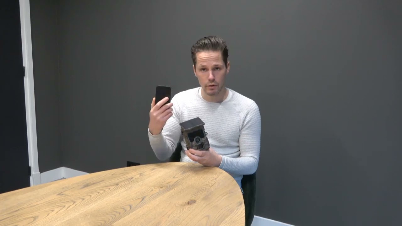 Numaxes wildcamera met zonnepaneel