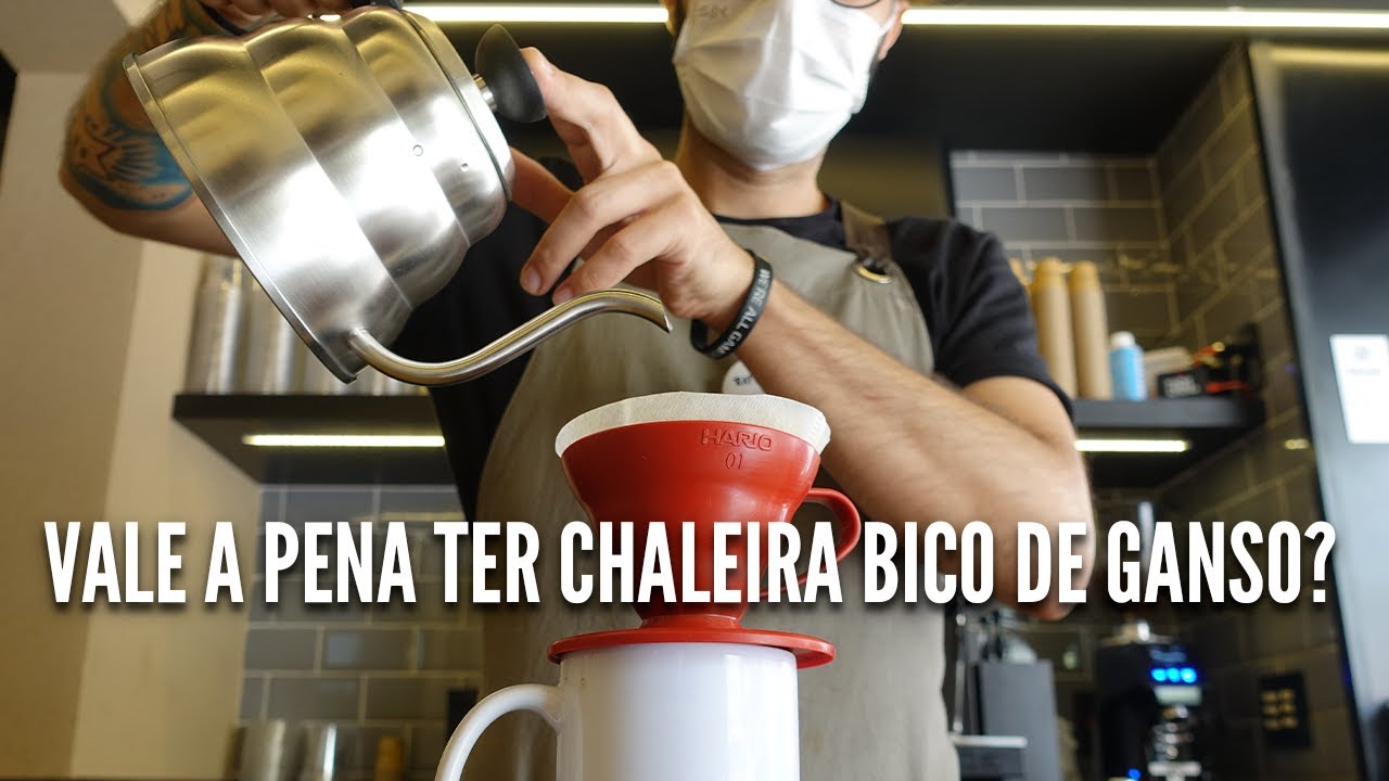 CHALEIRA BICO DE GANSO FAZ UM MELHOR CAFÉ COADO?
