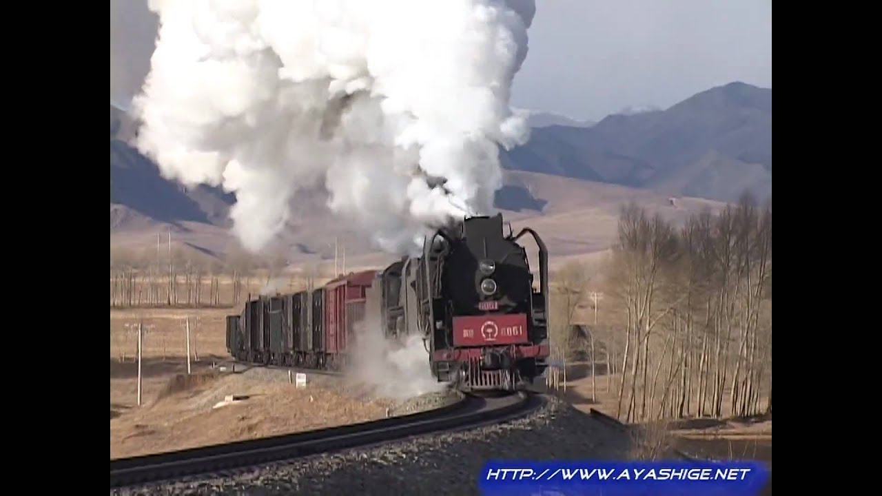 [720p] Chinese Locomotive QJ class in Jingpeng 2 前進型SL～経棚峠