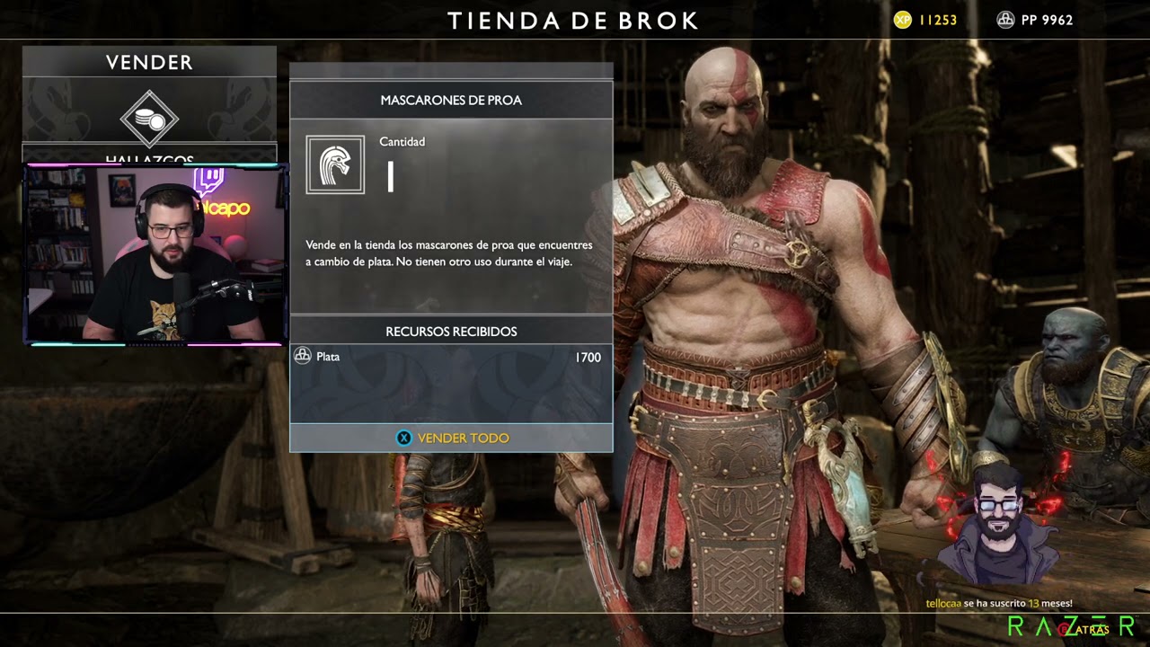 LAS ESPADAS DEL CAOS - GOD OF WAR (2018) - Directo 3