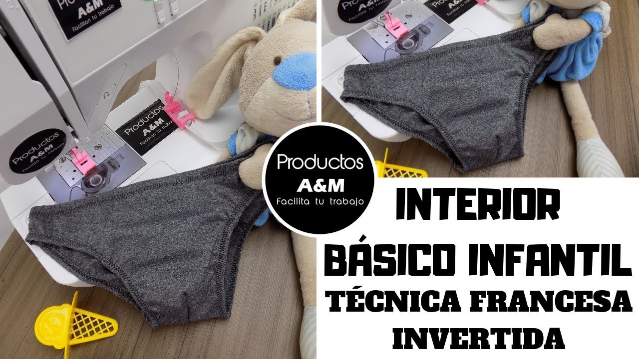 INTERIOR BÁSICO INFANTIL ||FRANCESA INVERTIDA || PRODUCTOS A&M