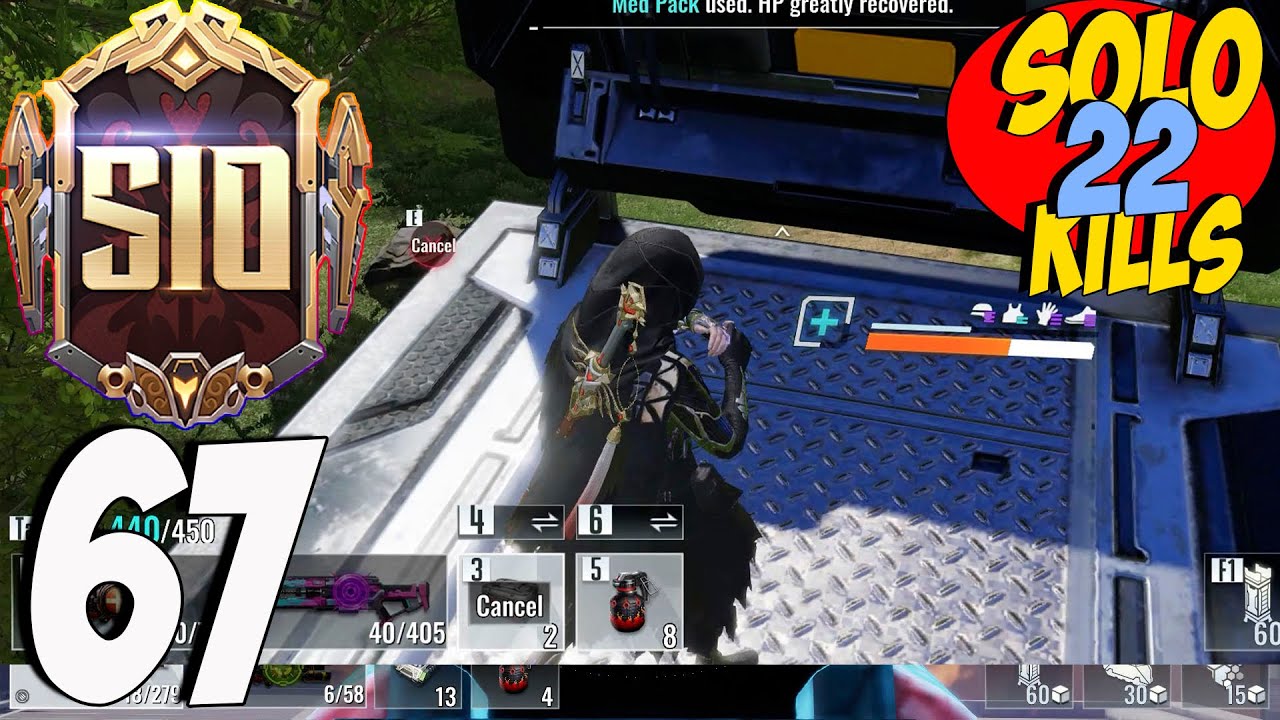 Cyber Hunter Season 10 - Gameplay Walkthrough part 67 - Solo 22 Kills😁(iOS, Android,PC)