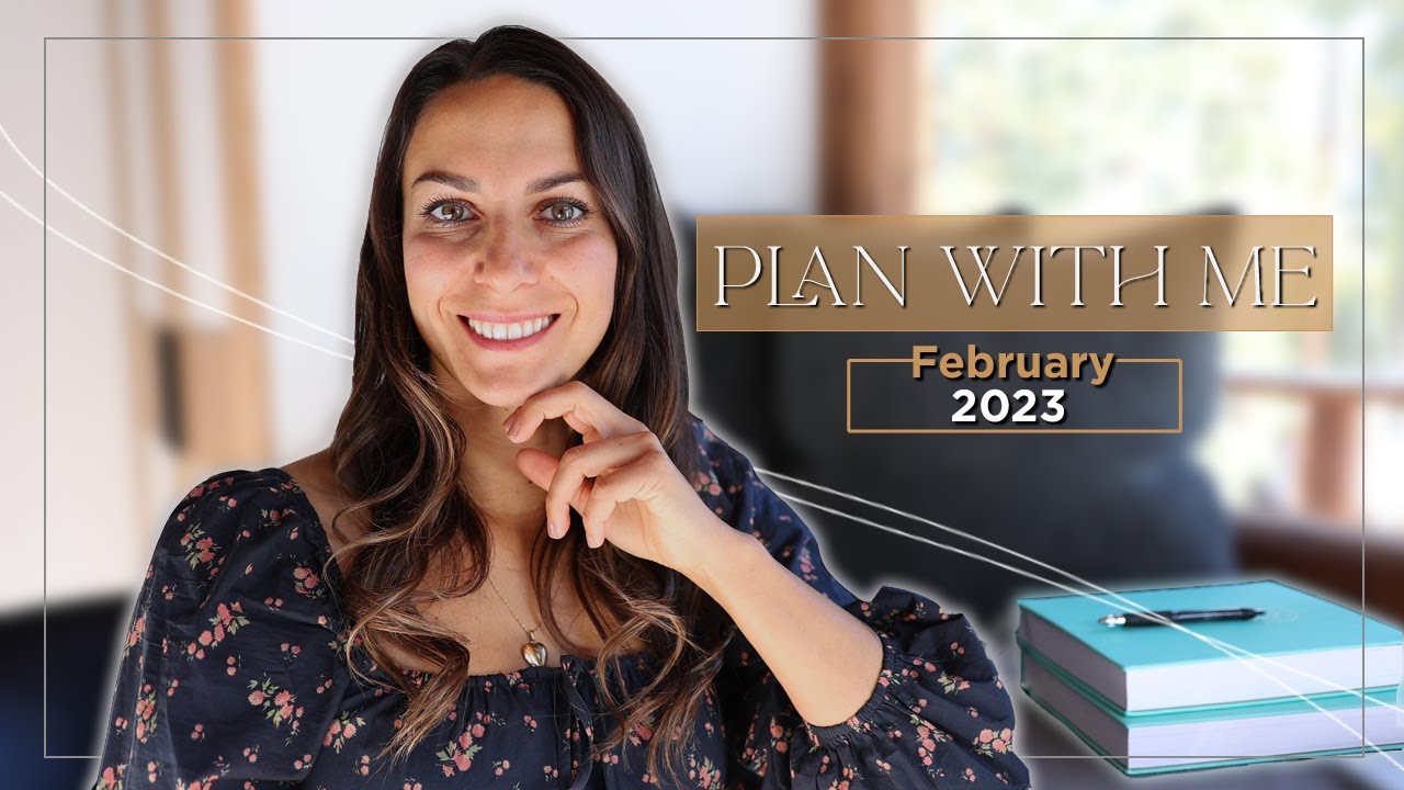 Plan With Me - February 2023 (With Journaling Prompts)
