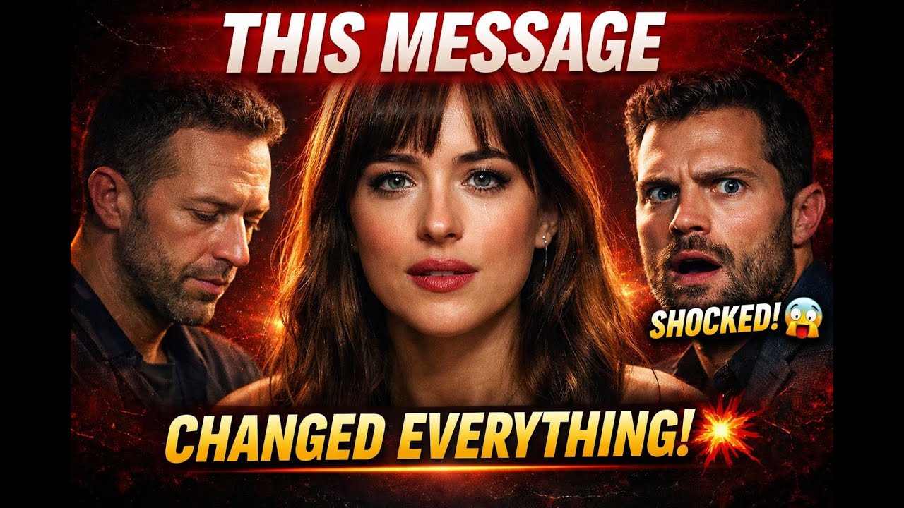 “This Message Changed Everything 💥 Dakota to Chris — Jamie Dornan SHOCKED!”