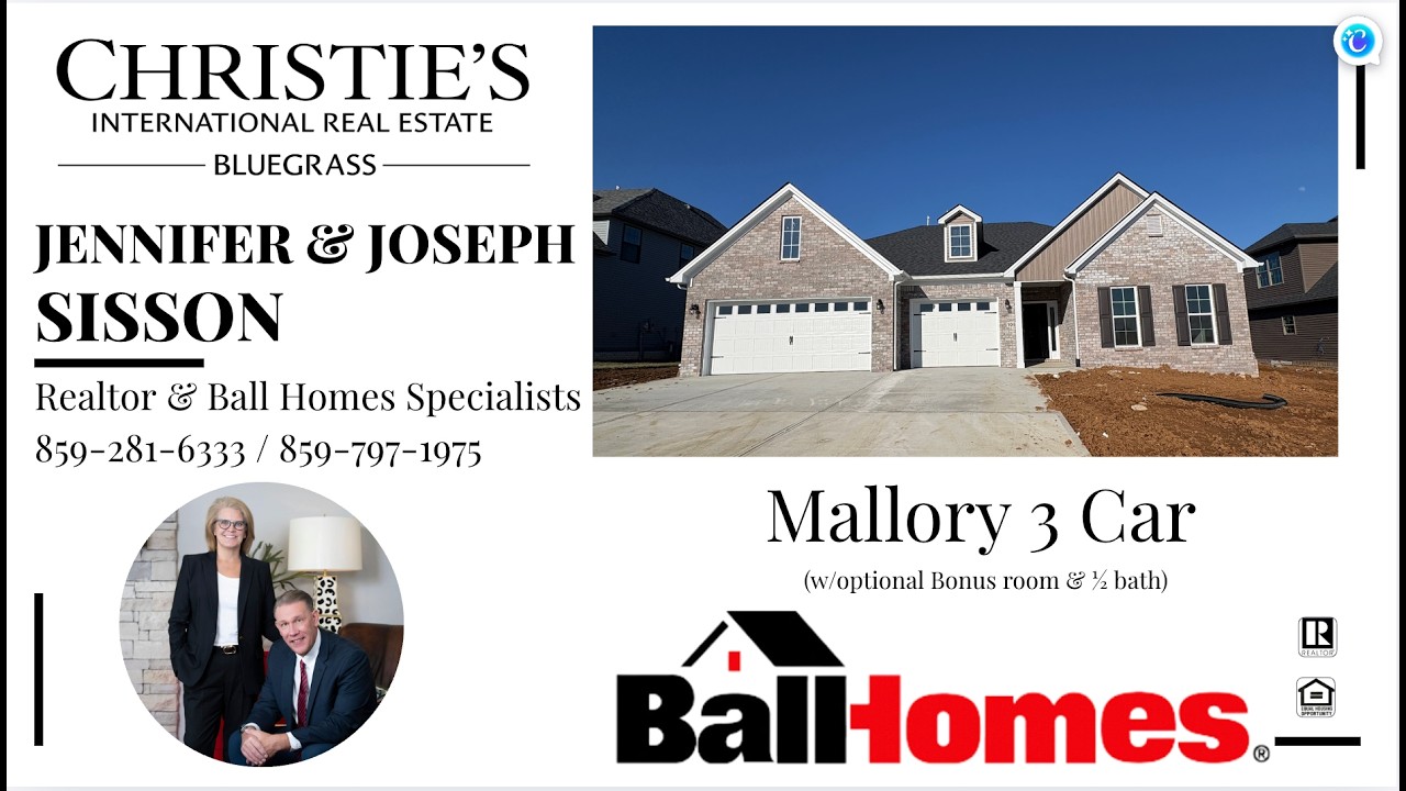 Ball Homes- Mallory 3 car