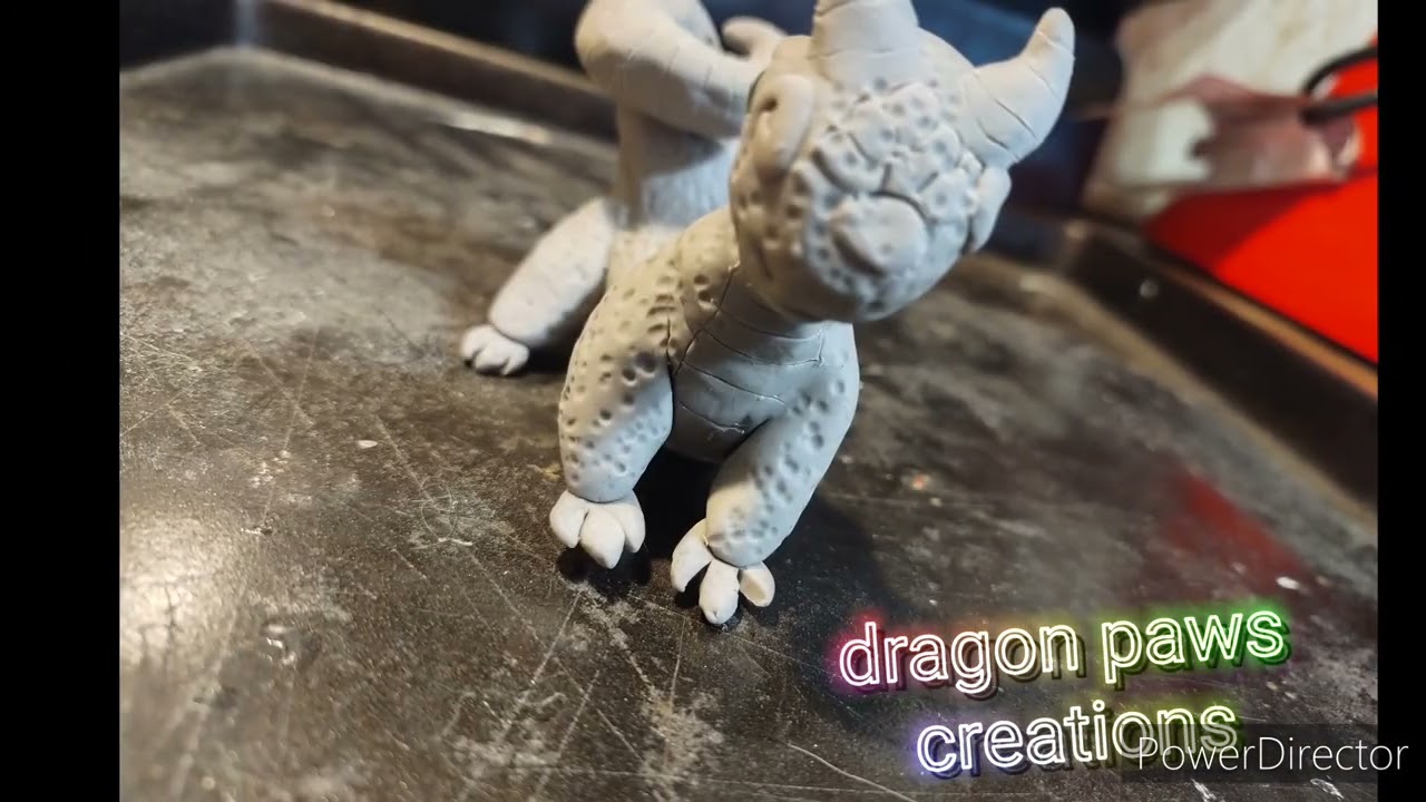 Eastern European dragon clay friend