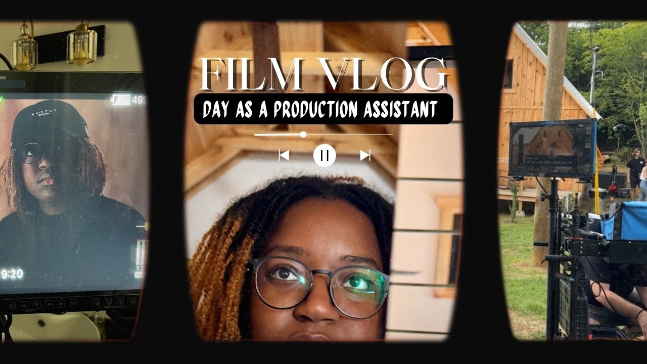 Day in the life as a Production Assistant | Exciting Vlog!