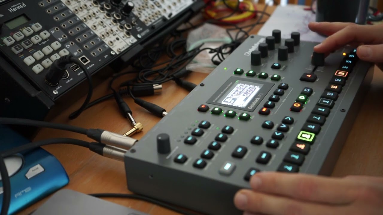 13 by 16 for Jan Jelinek on the Octatrack