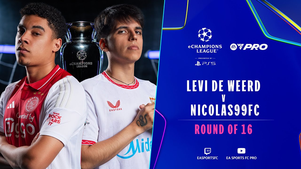 Winner goes to eCL Finals! | Levi de Weird v Nicolas99fc | eChampions League | Full Match
