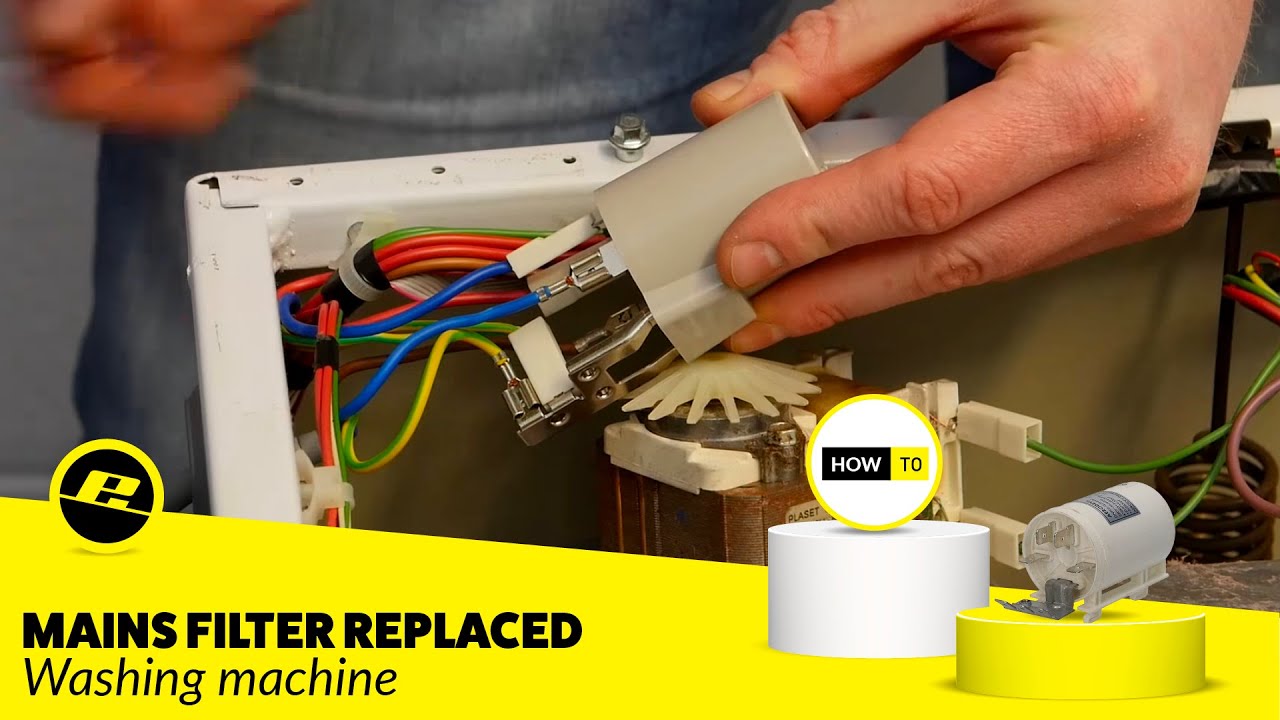How to Replace the Mains Filter on a Washing Machine