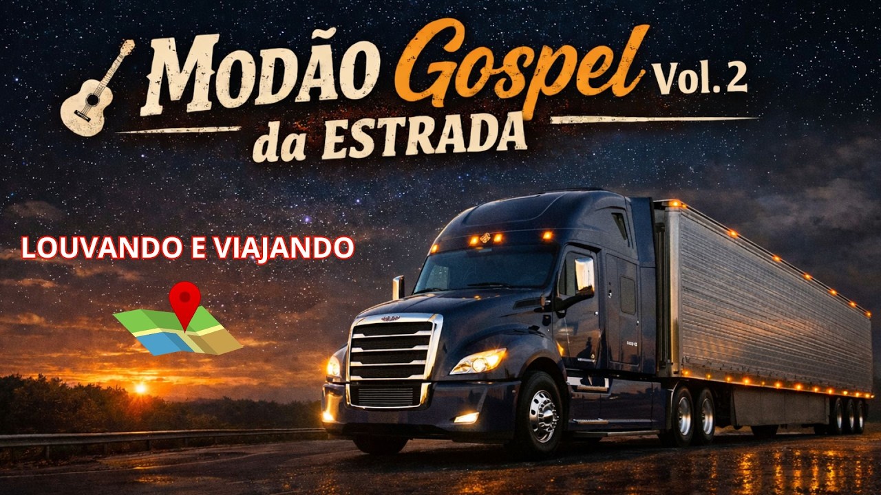 Cada KM é Uma Oração | Sertanejo Gospel de Caminhoneiro