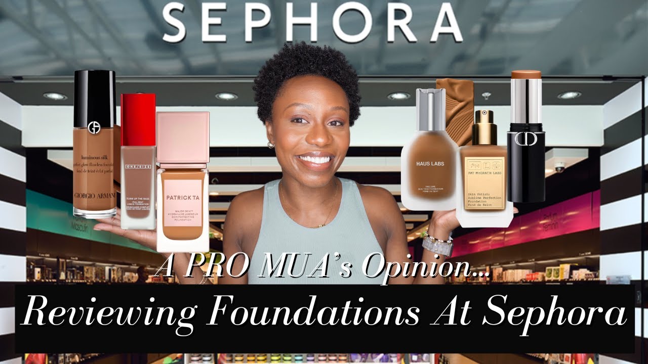 Обзор тональных кремов в Sephora: мнение профессионального визажиста