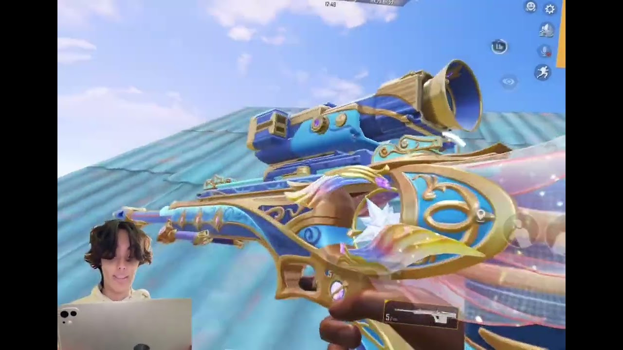 法国狙神隐藏彩蛋🤩超级狙神大炮!轻松拿捏狡猾敌人！！！#和平精英绿洲启元#和平精英绿洲人的一天  #我就是法国狙神#和平精英#地铁逃生