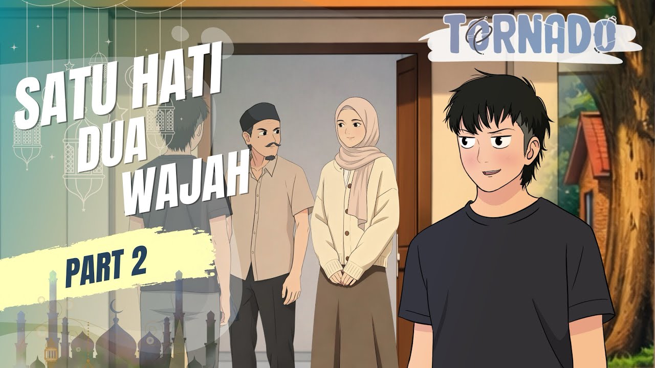 SATU HATI DUA WAJAH PART 2 - ANIMASI SEKOLAH