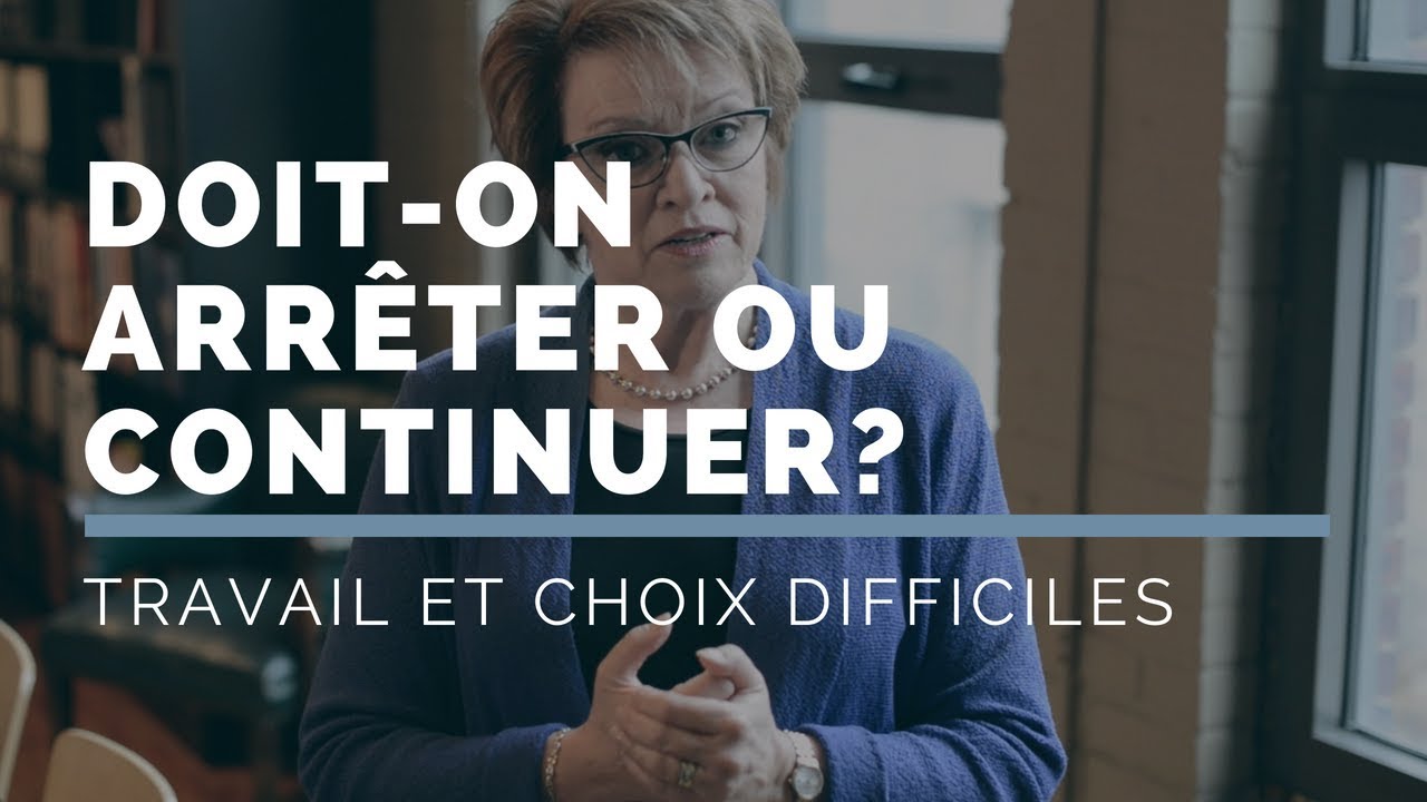 Arrêt de travail: doit-on arrêter ou continuer?