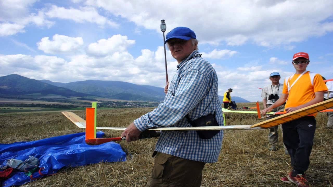 FAI European Championship 2014 Free Flight Slope Soaring Model Aircraft Class F1E