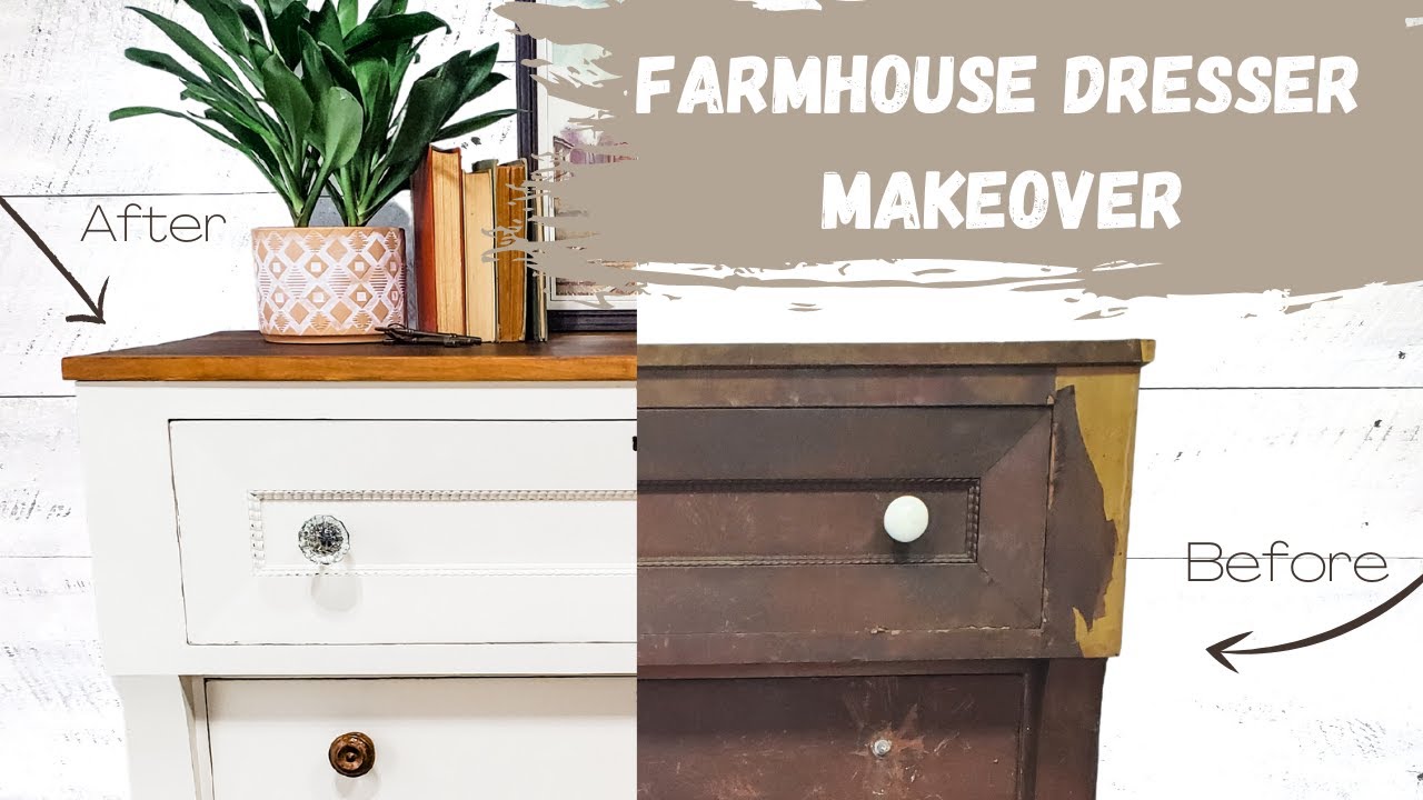 Vintage Dresser Makeover Using Fusion Mineral Paint