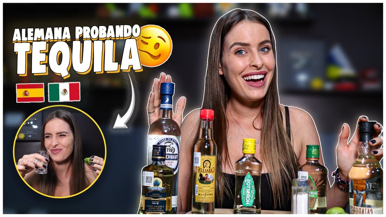 🇩🇪 ALEMANA probando TEQUILA en MÉXICO! 🇲🇽  *termino borracha* 😱